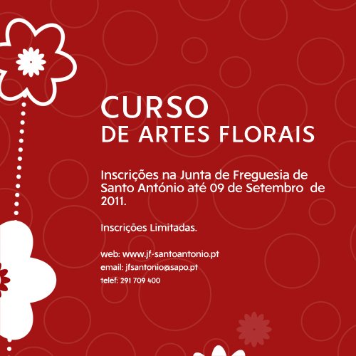 Curso de Artes Florais