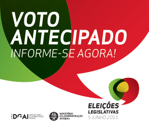 Voto Antecipado - Legislativas 2011