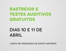 Rastreio e testes auditivos - Junta de Freguesia de Santo António