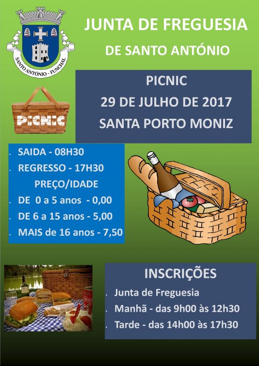 Piquenique 2017 - Santa do Porto Moniz 
